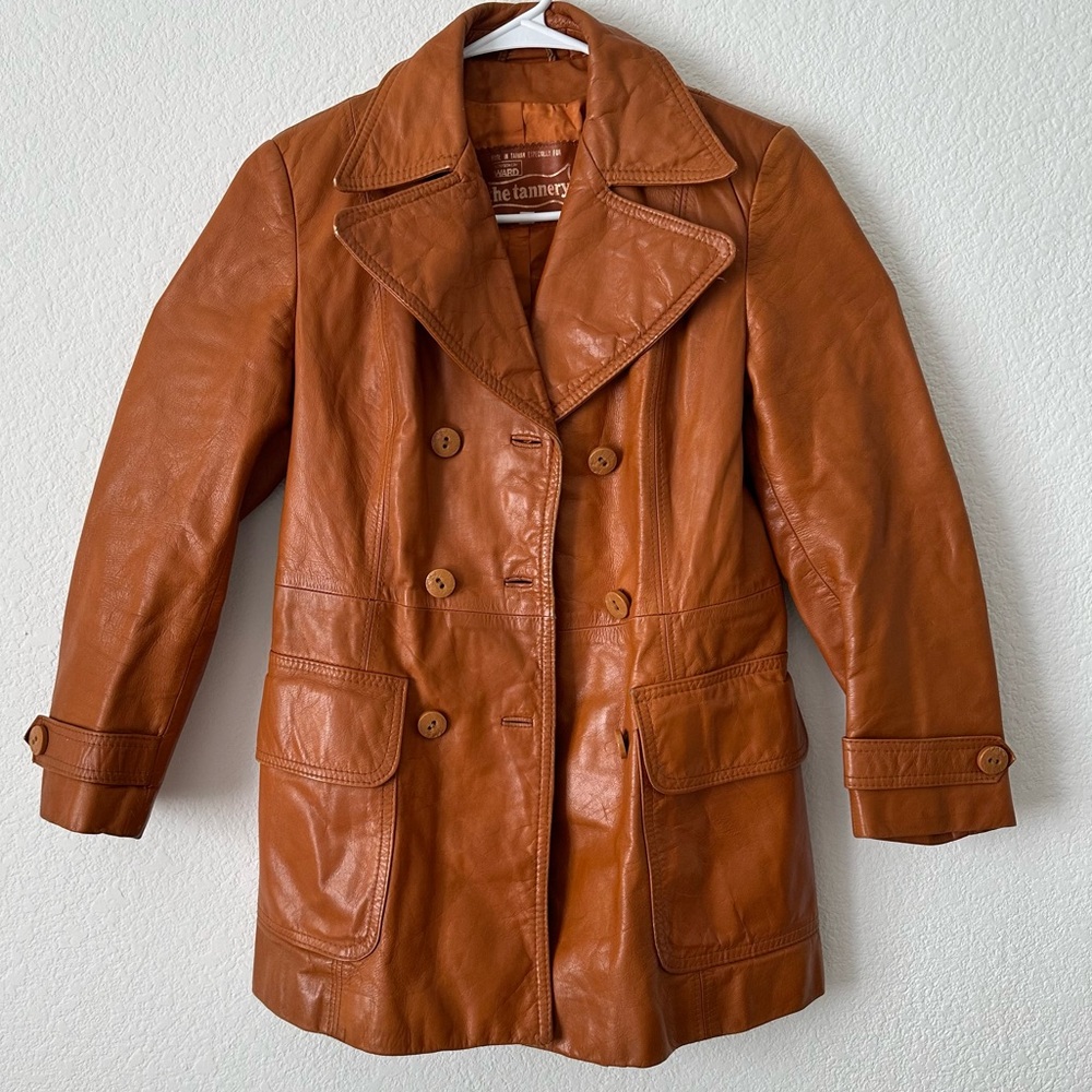 The Tannery 1970s Leather Jacket!